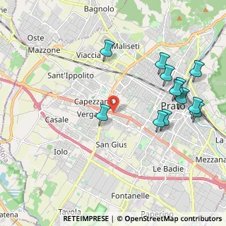 Mappa Via Abbé Pierre, 59100 Prato PO, Italia (2.33833)