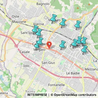 Mappa Via Abbé Pierre, 59100 Prato PO, Italia (2.0625)