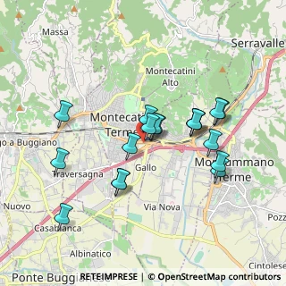 Mappa Via Foscolo Ugo, 51016 Montecatini Terme PT, Italia (1.71)
