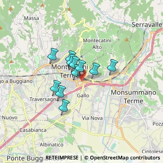Mappa Via Foscolo Ugo, 51016 Montecatini Terme PT, Italia (1.19091)