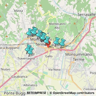 Mappa Via Foscolo Ugo, 51016 Montecatini Terme PT, Italia (1.295)