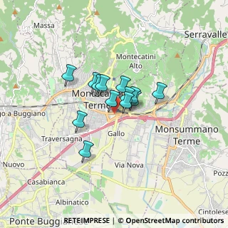 Mappa Via Foscolo Ugo, 51016 Montecatini Terme PT, Italia (1.04077)