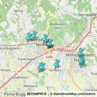 Mappa Via Foscolo Ugo, 51016 Montecatini Terme PT, Italia (1.87)