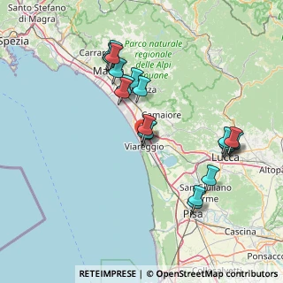 Mappa Via Fratti Antonio, 55049 Viareggio LU, Italia (15.5455)
