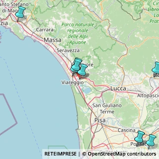 Mappa Via di Montramito, 55040 Massarosa LU, Italia (27.84833)