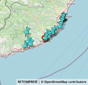 Mappa Via xx, 18100 Imperia IM, Italia (11.40111)