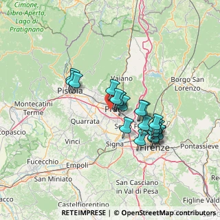 Mappa Via Fernand Braudel, 59100 Prato PO, Italia (11.6275)