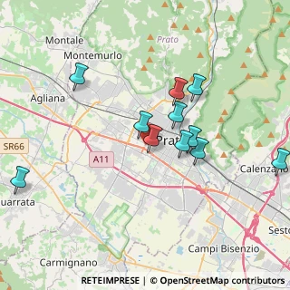 Mappa Via Fernand Braudel, 59100 Prato PO, Italia (3.62091)