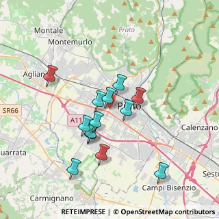 Mappa Via Fernand Braudel, 59100 Prato PO, Italia (3.23923)