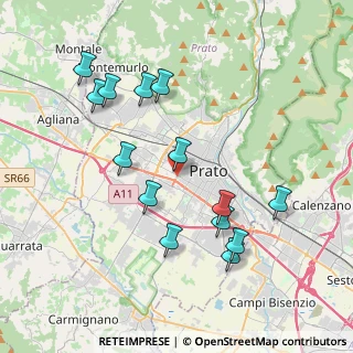Mappa Via Fernand Braudel, 59100 Prato PO, Italia (4.07429)