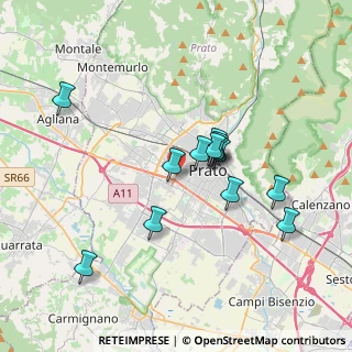 Mappa Via Fernand Braudel, 59100 Prato PO, Italia (3.25846)