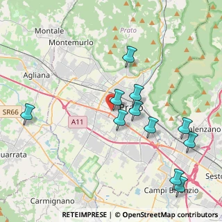 Mappa Via Fernand Braudel, 59100 Prato PO, Italia (4.49636)