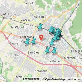 Mappa Via Fernand Braudel, 59100 Prato PO, Italia (1.5325)