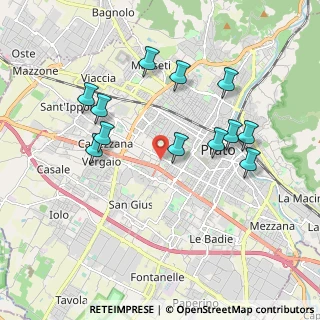Mappa Via Fernand Braudel, 59100 Prato PO, Italia (1.915)