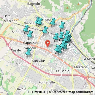Mappa Via Fernand Braudel, 59100 Prato PO, Italia (1.66)