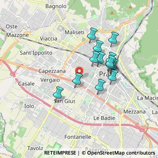Mappa Via Fernand Braudel, 59100 Prato PO, Italia (1.59923)