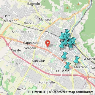 Mappa Via Fernand Braudel, 59100 Prato PO, Italia (1.90308)