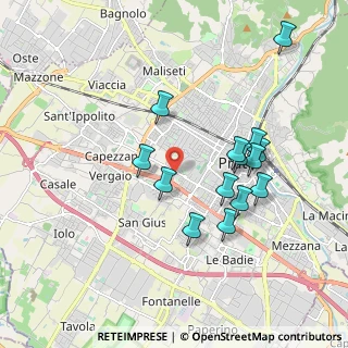 Mappa Via Fernand Braudel, 59100 Prato PO, Italia (1.82071)