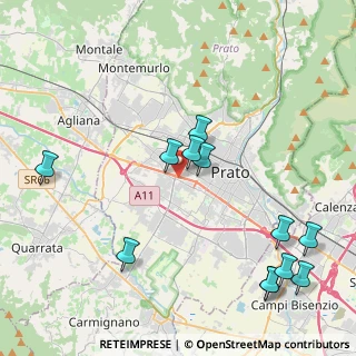 Mappa Parco Prato Ovest, 59100 Prato PO, Italia (5.01917)