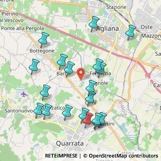 Mappa Via Case Gori, 51039 Quarrata PT, Italia (2.22105)