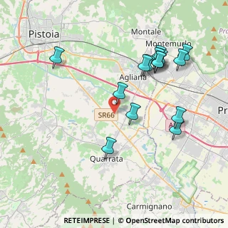 Mappa Via Case Gori, 51039 Quarrata PT, Italia (4.25533)