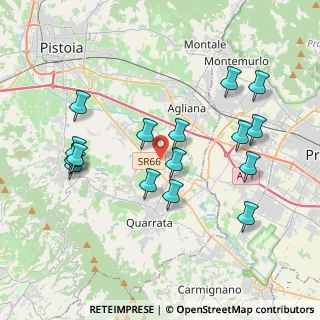 Mappa Via Case Gori, 51039 Quarrata PT, Italia (4.05625)