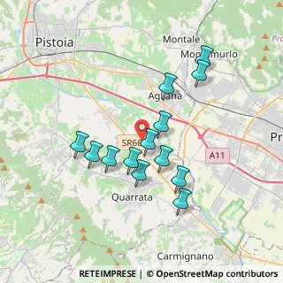 Mappa Via Case Gori, 51039 Quarrata PT, Italia (3.27615)
