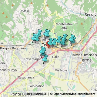 Mappa Via Dott. Gino Merlini, 51016 Montecatini Terme PT, Italia (1.17706)