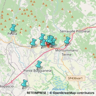 Mappa Via Dott. Gino Merlini, 51016 Montecatini Terme PT, Italia (2.90091)