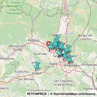 Mappa Via di Vergaio, 59100 Prato PO, Italia (10.01273)