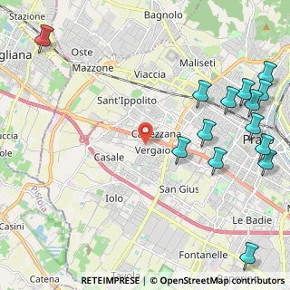 Mappa Via di Vergaio, 59100 Prato PO, Italia (3.07071)