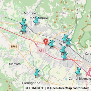 Mappa Via di Vergaio, 59100 Prato PO, Italia (4.79273)