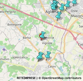 Mappa Via Don Orazio Ceccarelli, 51039 Barba PT, Italia (2.67833)