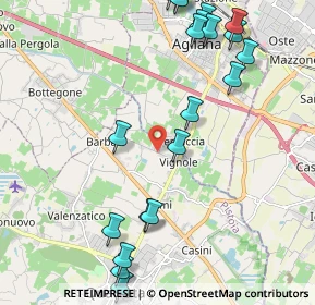 Mappa Via Don Orazio Ceccarelli, 51039 Barba PT, Italia (2.704)