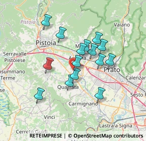 Mappa Via Don Orazio Ceccarelli, 51039 Barba PT, Italia (5.928)