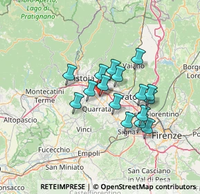 Mappa Via Don Orazio Ceccarelli, 51039 Barba PT, Italia (10.68)