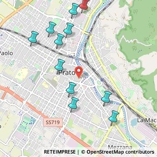 Mappa Via del Carmine, 59100 Prato PO, Italia (1.23909)