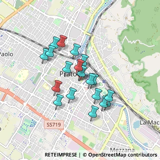 Mappa Via del Carmine, 59100 Prato PO, Italia (0.711)