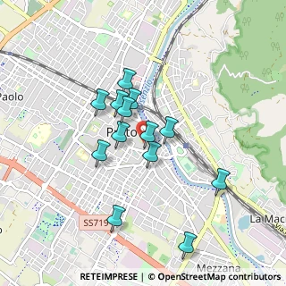 Mappa Via del Carmine, 59100 Prato PO, Italia (0.76846)