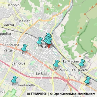 Mappa Via del Carmine, 59100 Prato PO, Italia (1.83818)