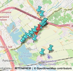 Mappa Via dei Fondacci, 55054 Montramito LU, Italia (0.667)