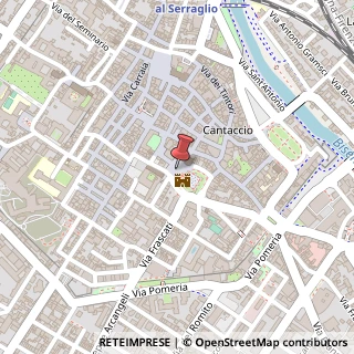 Mappa Piazza s. maria delle carceri 21, 59100 Prato, Prato (Toscana)