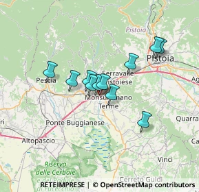 Mappa Viale Matteotti, 51018 Pieve A Nievole PT, Italia (5.10364)