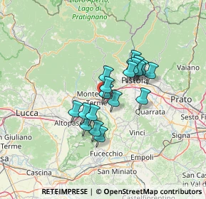 Mappa Viale Matteotti, 51018 Pieve A Nievole PT, Italia (9.75278)