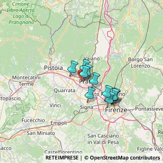 Mappa Via Arezzo, 59100 Prato PO, Italia (9.40909)
