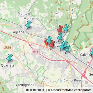 Mappa Via Arezzo, 59100 Prato PO, Italia (3.85727)