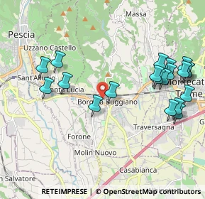 Mappa Corso Indipendenza, 51011 Buggiano PT, Italia (2.384)