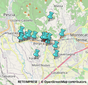 Mappa Corso Indipendenza, 51011 Buggiano PT, Italia (1.28125)