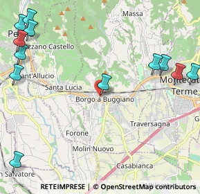 Mappa Corso Indipendenza, 51011 Buggiano PT, Italia (3.20583)