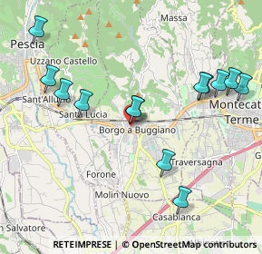 Mappa Corso Indipendenza, 51011 Buggiano PT, Italia (2.23769)